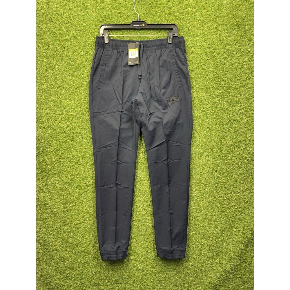 Nike Jogger Pants Mens Small Blue Tapered Leg Trackpants Windbreaker 804325-475